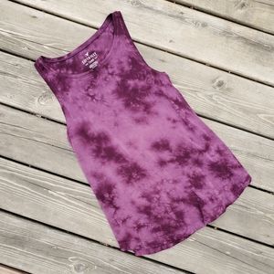 AEO • Purple Tie Dye Tank